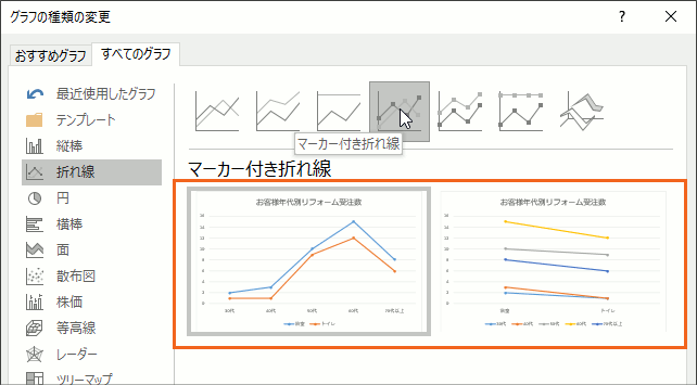 グラフ編集操作の覚え方【Excel 2016・2013編】18