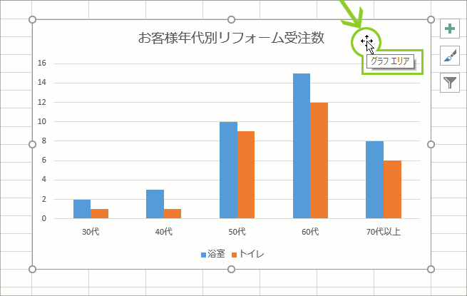 グラフ編集操作の覚え方【Excel 2016・2013編】23