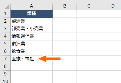 メニュー用のデータを最後尾に追加