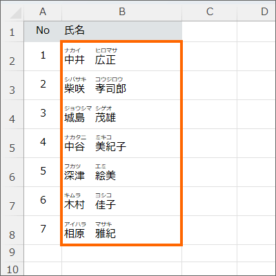 ルビを文字の上に表示