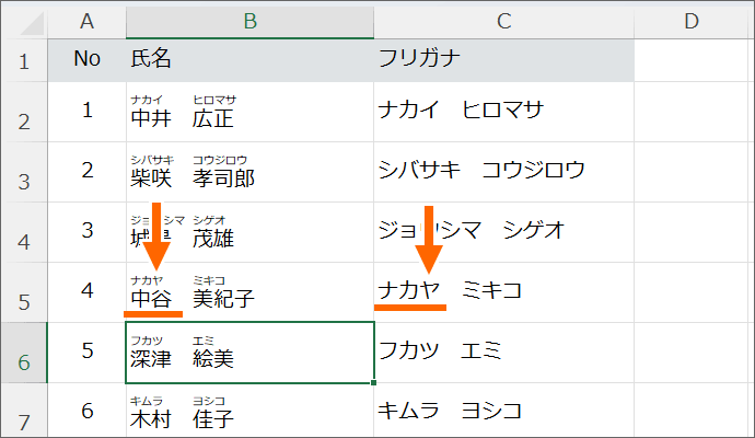 読みの修正ができた