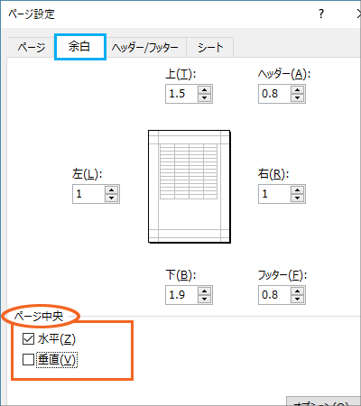 印刷のためのページ設定の基本45