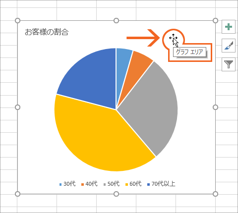 円グラフに内訳を表示するデータラベルを制覇！【Excel 2016・2013編】03