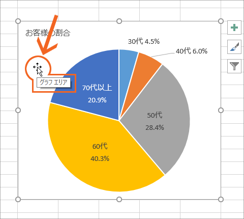 円グラフに内訳を表示するデータラベルを制覇!【Excel 2016・2013編】69