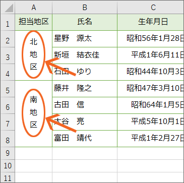 縦書きのセルを横書きにする Excel エクセル