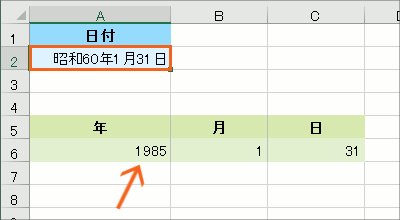 YEAR・MONTH・DAY関数28