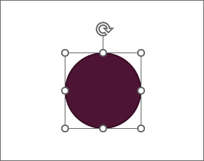 ［アクセント1］が既定色の図形