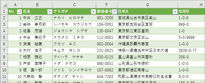エクセルで住所録作成(改訂版)STEP 3-54